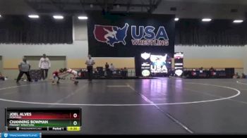 63 lbs Quarterfinal - Channing Bowman, Prodigy Wrestling vs Joel Alves, Montana