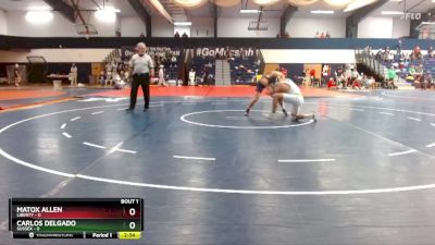 157 lbs Finals (2 Team) - Matox Allen, Liberty vs Carlos Delgado, Sussex