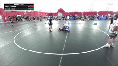 216-219 lbs Round 1 - Jaden Lehman, Batavia vs Daniel Jones, Franklin Central Flashes