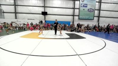 35 lbs Rr Rnd 4 - Mackenzie Quarles, Apex (OH) Girls - W vs Addison Nardella, PA West Yellow - W