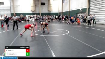 125 lbs Quarterfinal - Maka Yakapin, Simon Fraser (B.C.) vs Patrick Allis, Western Colorado University