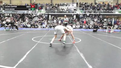 120 lbs Final - Lucas Copper, Central Catholic vs Zack Dixon, Xavier