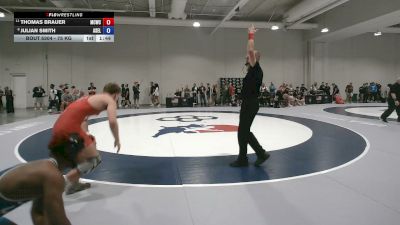 75 kg Champ. Rd Of 16 - Thomas Brauer, Maurer Coughlin Wrestling Club vs Julian Smith, Ascender Elite
