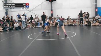 56 lbs Rr Rnd 6 - Claire Ballard, Carolina Gold vs Madelyn Little, Wyoming Seminary - W