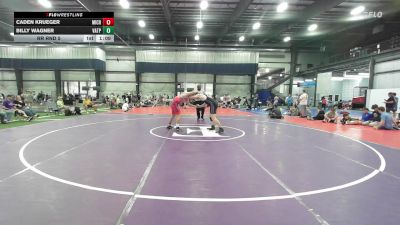195 lbs Rr Rnd 5 - Caden Krueger, Michigan Premier Blue - BHS vs Billy Wagner, Virginia Team Predator - BHS