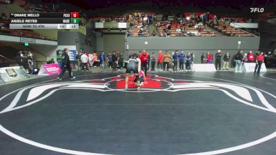 138 lbs Semi To 9th - Drake Mello, Paso Robles vs Anjelo Reyes, Madera