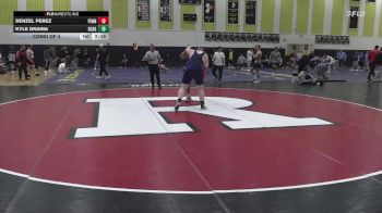 285 lbs Consi Of 4 - Denzel Perez, Penn vs Kyle Draina, Bloomsburg