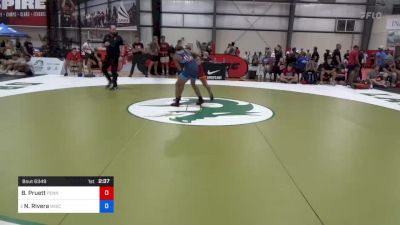 57 kg Consi Of 16 #2 - Brady Pruett, Pennsylvania RTC vs Nicolar Rivera, Wisconsin Regional Training Center