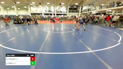 111 lbs Semifinal - Kaydn Hansen, ME Trappers WC vs Jolene Cole, Mayo Quanchi WC