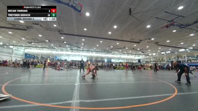 106 lbs Cons. Round 2 - Treyden Diduch, Alber Athletics vs Micah Vargas, Unattached
