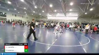 112 lbs Round 2 - Lilyana Lamothe, White River Hornets Wrestling Club vs Piper Anderson, Unattached