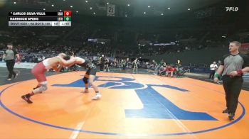 4A Boys 190 lbs Semifinal - Harrison Spens, Estacada Boys vs Carlos Silva-Villa, Seaside Boys