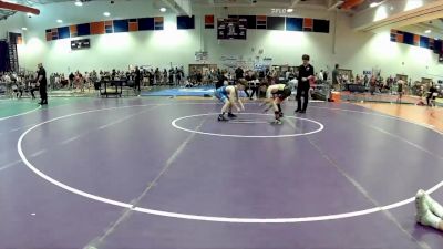 86 lbs Cons. Semi - Abel Bentley, Virginia Team Predator vs Maximus Milette, Reaper Wrestling Club