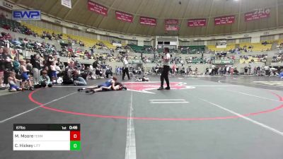 67 lbs Consi Of 8 #2 - Myles Moore, Terminator Wrestling Academy vs Colin Hickey, Little Rock Wrestling Club