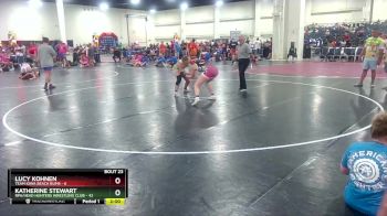 145 lbs Round 6 (8 Team) - Katherine Stewart, RPA/Head Hunters Wrestling Club vs Lucy Kohnen, Team Iowa Beach Bums