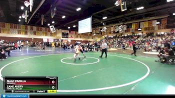 132 lbs Champ. Round 2 - Zane Avery, Temecula Valley vs Isaac Padilla, Vacaville