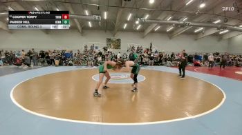 132 lbs Cons. Round 3 - Parker Hill, Kelly Walsh vs Cooper Torpy, ThunderRidge