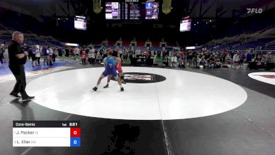 126 lbs Cons-semis - Jaxton Packer, ID vs Lawson Eller, MN