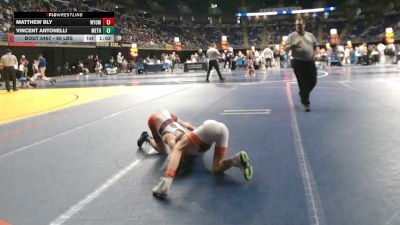 80 lbs Round Of 16 - Matthew Bly, Wyoming Area vs Vincent Antonelli, Methacton