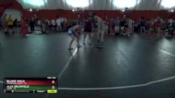 129-130 B Round 3 - Alex Brumfield, Leroy vs Blaine Wald, Cambridge-Isanti