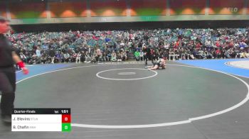 125 lbs Quarterfinal - Josaline Blevins, Stillwell vs Bailey Chafin, Sweet Home