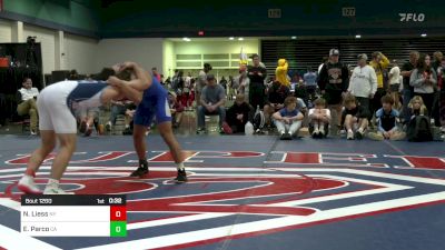 150 lbs 7th Place - Nolan Liess, NY vs Ethan Parco, CA