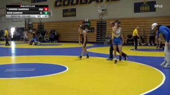 123 lbs Round Of 32 - Hunter Juaregui, Fountain Valley vs John Barron, St. Peter`s Prep (NJ)