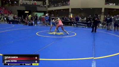 165 lbs Cons. Round 3 - Tatum Garcia, NM vs Gavin Motes, OK