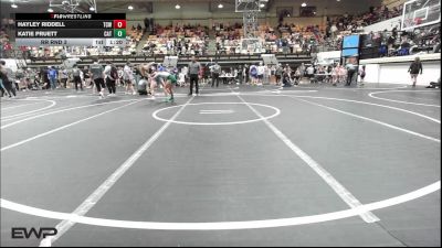 100-107 lbs Rr Rnd 3 - Hayley Riddell, Team Conquer Wrestling vs Katie Pruett, Catoosa Wrestling