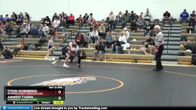 J-7 lbs Semifinal - Andrew Tjaden, McDominate Training Center vs Tyson Scherbring, Delaware County Wrestling Club