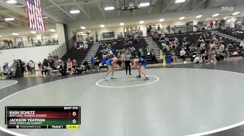 132 lbs Cons. Round 6 - Jackson Yeatman, Lions Wrestling Academy vs Kash Schiltz, Next Level Training Academy