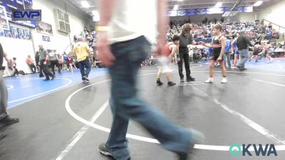 100 lbs Rr Rnd 2 - Cannon Hughes, Verdigris Youth Wrestling vs Jacob Gomez, Salina Wrestling Club