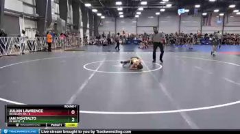 52 lbs Round 1 - Julian Lawrence, No Escape WA vs Ian Montalto, PA White