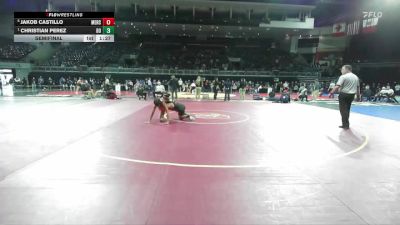 120 lbs Semifinal - Christian Perez, Del Oro vs Jakob Castillo, Merced