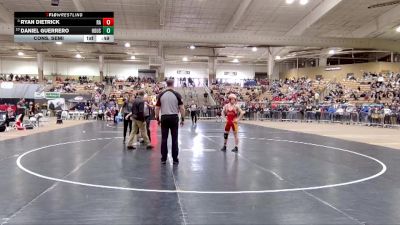 AA 120 lbs Cons. Semi - Daniel Guerrero, Houston High School vs Ryan Dietrick, Ravenwood High School