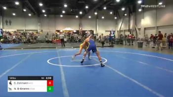 141 lbs Consolation - Chase Zollmann, Wyoming vs Noah Blakley-Beanes, Cal State Bakersfield