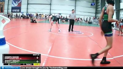 110 lbs Rd# 8- 12:30pm Saturday Final Pool - Emmitt Henley, VA Team Predator vs Joseph Shook, NCWAY National Team