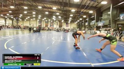 160 lbs Rd# 7- 10:45am Saturday Final Pool - Samuel Almedina, Mat Assassins vs Braxton Pulley, Minion Black