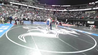G145-5A Semifinal - Lindsey Rusin, Douglas County Girls vs Anna Bratton, Poudre Girls
