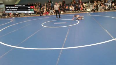 45 lbs Round 2 - Knox Manzitto, BRWC vs Luis Bejarano, Westy Futures