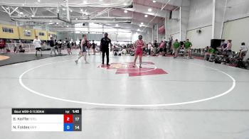 63 kg Rr Rnd 3 - Barrett Keiffer, Steller Trained Tenebrous vs Nate Foldes, Virginia Team Predator