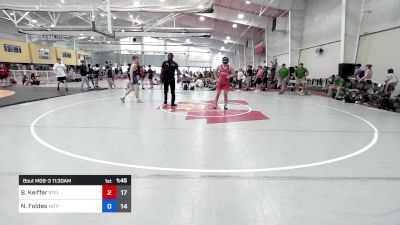 63 kg Rr Rnd 3 - Barrett Keiffer, Steller Trained Tenebrous vs Nate Foldes, Virginia Team Predator