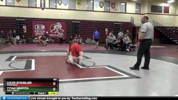 182 lbs Cons. Round 1 - Tytan Griffith, West Liberty vs Lucas Schueller, Maquoketa