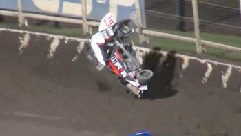 Buddy Kofoid Flips Violently At The USAC Nationals