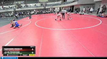 105 lbs 1st Place Match - Jacob Penzkover, LAW - Lacrosse Area Wrestlers vs Alexander Knowles, Askren Wrestling Academy