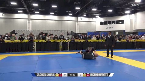 Eric Rene Marentette vs Karl Christian Simmerling 2024 World IBJJF Jiu-Jitsu No-Gi Championship