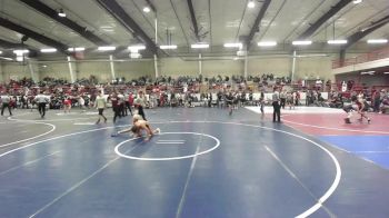 109 lbs Quarterfinal - Jonovan Gutierrez, Alamosa vs Ricardo Poolaw, NM Bad Boyz