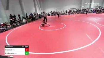 58 lbs Semifinal - Iyla Samuel, Pride WC vs Hanley Swanson, Pride WC