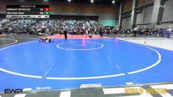 52 lbs Semifinal - Wrenley Reynolds, 208 Badgers vs Devynee Cruz, Pounders WC
