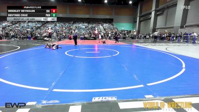 52 lbs Semifinal - Wrenley Reynolds, 208 Badgers vs Devynee Cruz, Pounders WC